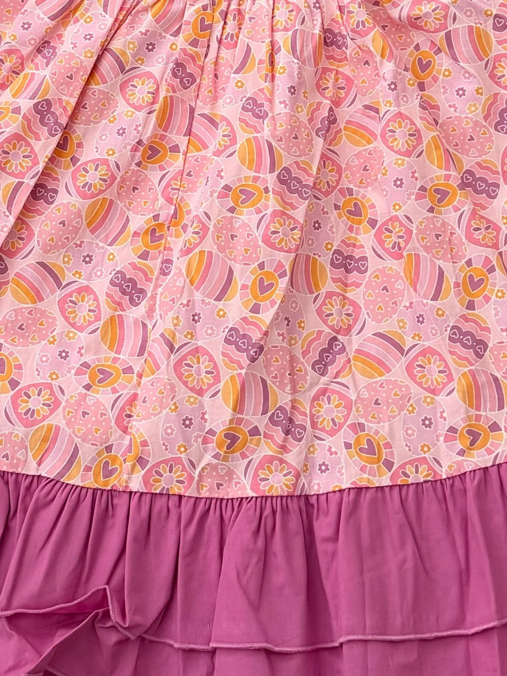 cheeky plum Pink & Magenta Ruffle-Hem Tie-Strap Dress